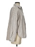 Splendid Stripes Gray Long Sleeve Button-Down Shirt Size XS - photo 4