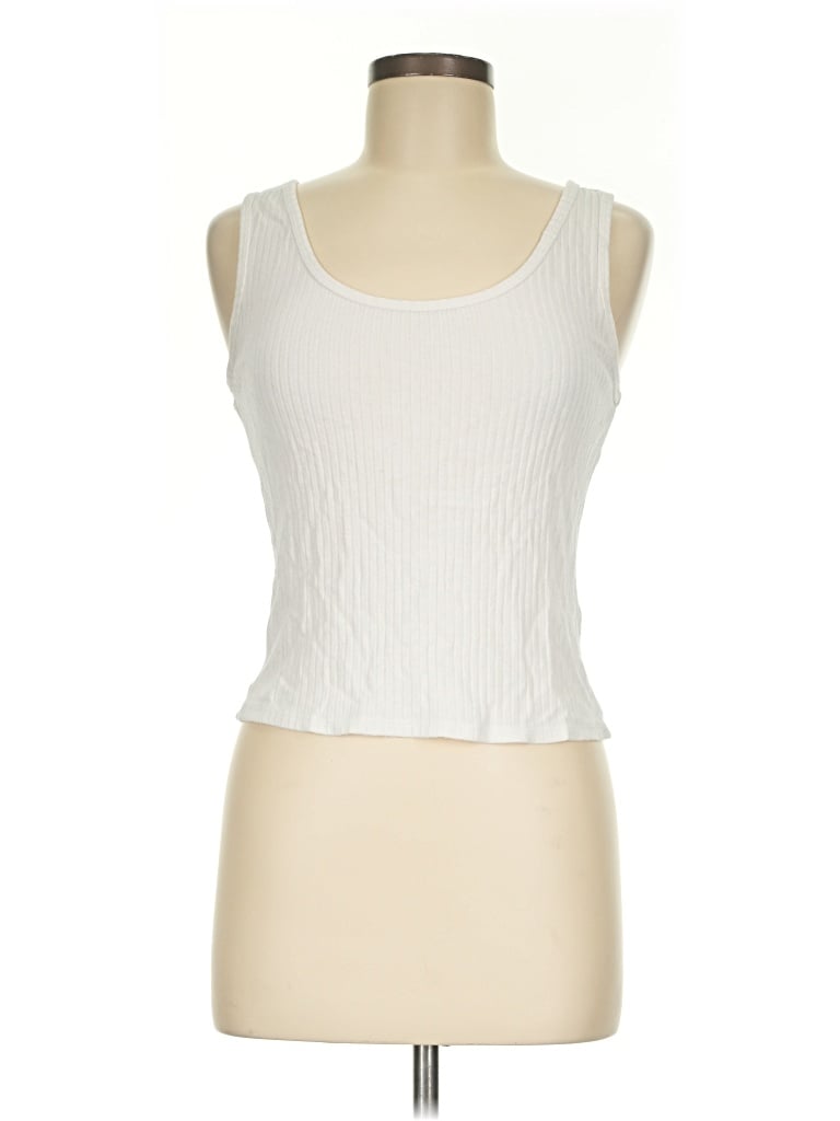 Pre-owned Reformation Jeans Tank Top In Ivory