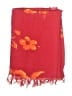 Hibiscus Collection 100% Rayon Red Scarf One size - photo 2