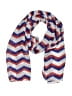 Unbranded Stripes Blue Scarf One size - photo 1