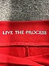 LIVE THE PROCESS Solid Red Athletic Shorts Size S - photo 3