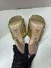 Gucci Gold Heels Size 9 1/2 - photo 7