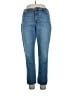 Gloria Vanderbilt Stripes Blue Jeans Size 16 - photo 1