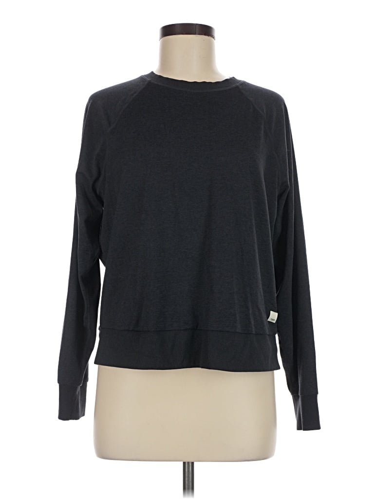 Pre-owned Vuori Pullover Sweater In Black