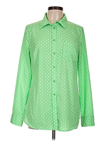 Merona Long Sleeve Blouse (view 1)