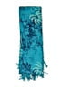 Pineapple Moon 100% Rayon Paisley Teal Scarf One size - photo 2