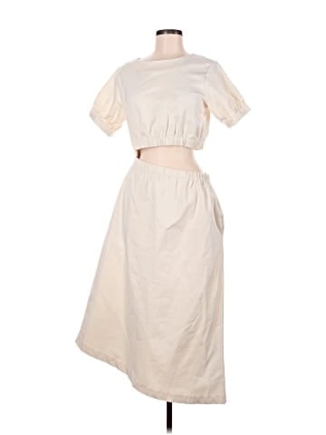 Line & Dot Romper (view 1)