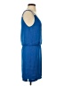 Zara Basic 100% Polyester Blue Casual Dress Size S - photo 4