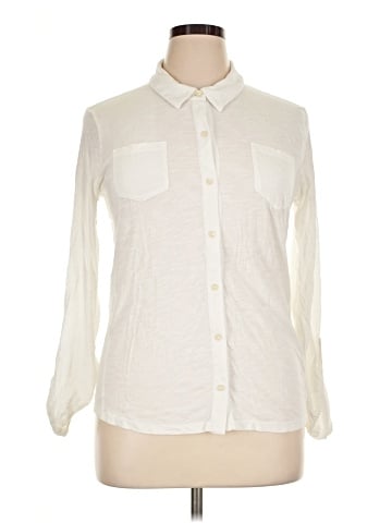 Splendid Long Sleeve Button-Down Shirt (view 1)