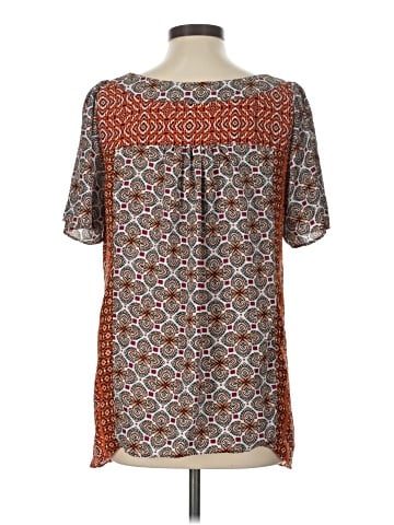 NY Collection Short Sleeve Blouse (view 2)