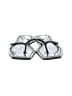 Veronica Beard Silver Flip Flops Size 10 - photo 2