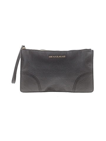 MICHAEL Michael Kors Leather Wristlet (view 1)