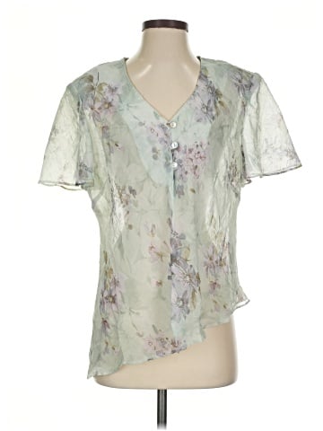 R&M Richards Short Sleeve Blouse (view 1)