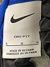 Nike 100% Polyester Blue Pullover Hoodie Size L - photo 7