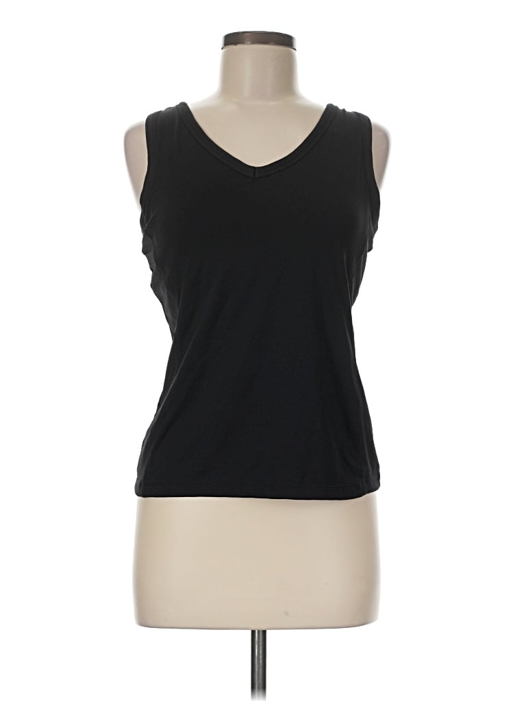 Pre-owned Danskin Now Sleeveless T-shirt In Black