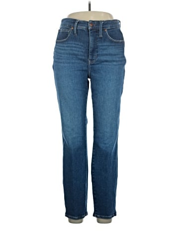Madewell Plus High-Rise Stovepipe Jeans in Auraria Wash (view 1)
