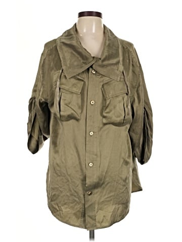 Ralph Lauren 3/4 Sleeve Silk Top (view 1)