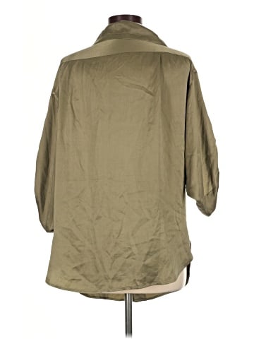 Ralph Lauren 3/4 Sleeve Silk Top (view 2)