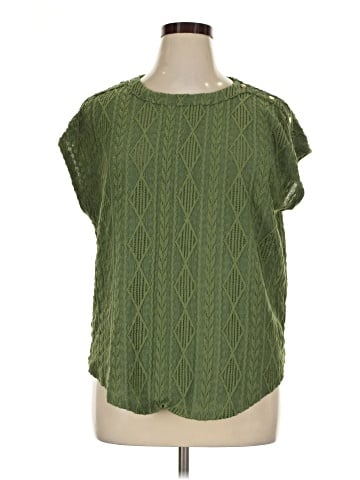 Jones New York Signature Short Sleeve Blouse (view 1)