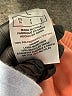 Adidas 100% Polyester Color Block Orange Track Pants Size 14 - photo 4