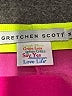 Gretchen Scott Designs Color Block Pink Active Pants Size M - photo 4