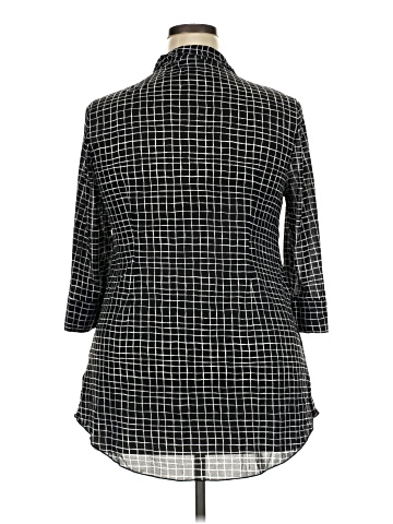 Style&Co 3/4 Sleeve Button-Down Shirt (view 2)