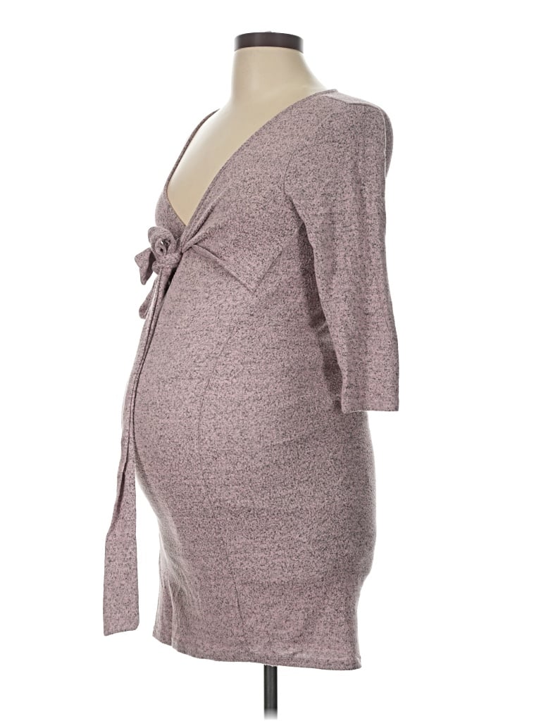 Pre-owned Hello Miz Casual Dress In Gray
