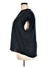 T Tahari 100% Polyester Black Short Sleeve Top Size 2X - photo 5