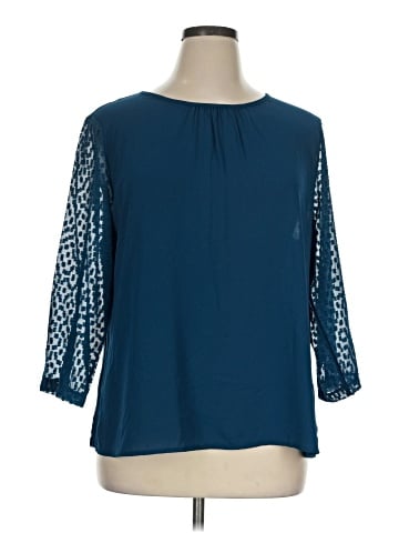 Van Heusen 3/4 Sleeve Blouse (view 1)