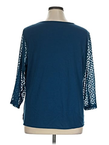 Van Heusen 3/4 Sleeve Blouse (view 2)