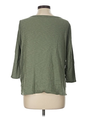KIRKLAND Signature 3/4 Sleeve T-Shirt (view 2)