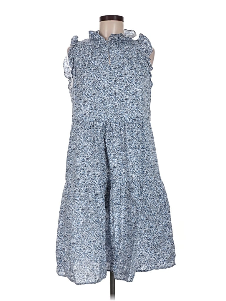 Pre-owned Sara Campbell Casual Dress In Blue