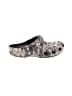 Crocs Animal Print Gray Mule/Clog Size 7 - photo 1