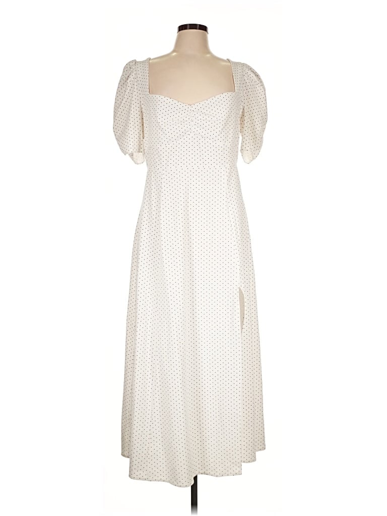 Pre-owned Danielle Bernstein Casual Dress In Ivory