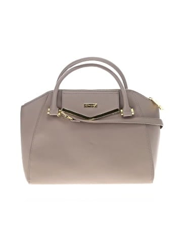 Joy & Iman Leather Satchel (view 1)