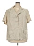 Sweet Suits 100% Polyester Tan Short Sleeve Blouse Size 24 - photo 1