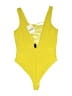 Forever 21 Yellow Bodysuit Size L - photo 2