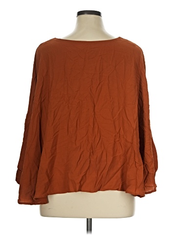 Cotton Express 3/4 Sleeve Top (view 2)