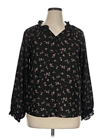 Pleione Long Sleeve Blouse (view 1)