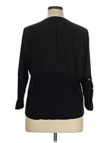 INC International Concepts 3/4 Sleeve Blouse (view 2)