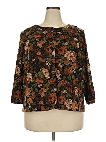 Courtenay 3/4 Sleeve Blouse (view 1)