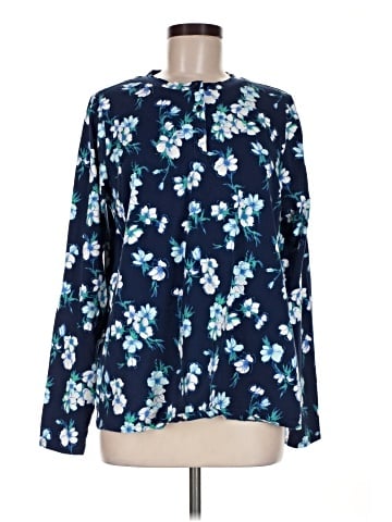 Lands' End Long Sleeve Blouse (view 1)