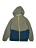 L.L.Bean 100% Nylon Color Block Green Jacket Size 8 - photo 1