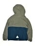 L.L.Bean 100% Nylon Color Block Green Jacket Size 8 - photo 2