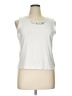 Ruby Rd. White Sleeveless Top Size XL (petite) - photo 1