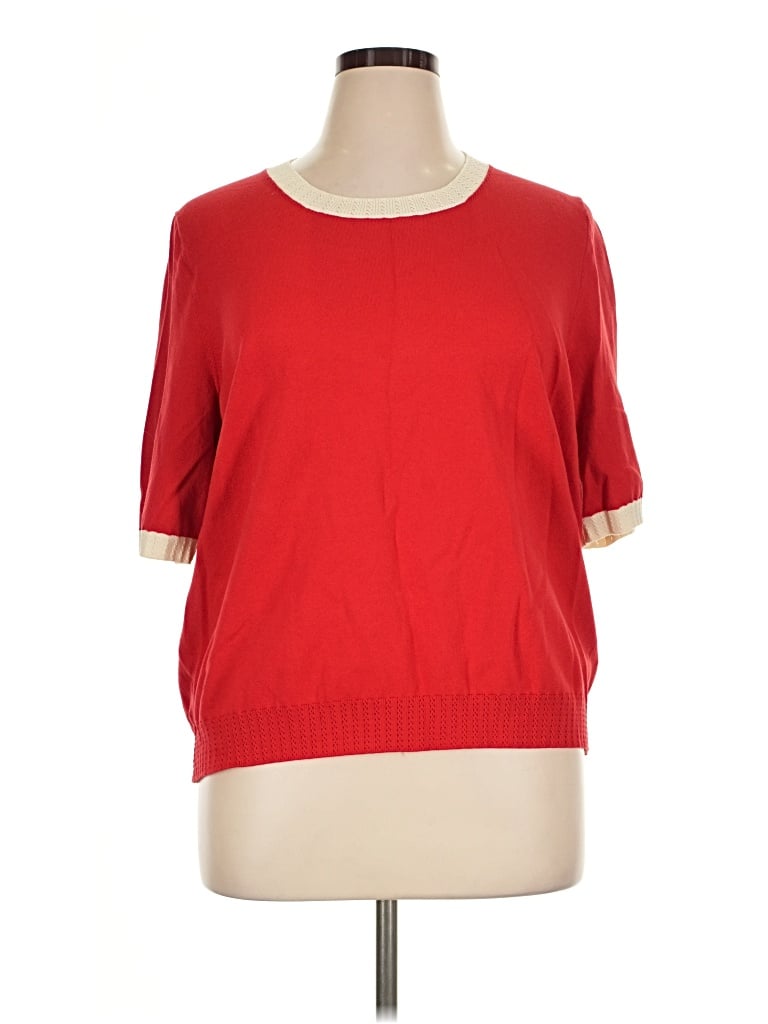 Pre-owned Boden Pullover Sweater In Red