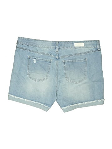 Celebrity Gold Denim Shorts (view 2)