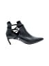 Assorted Brands 100% Leather Black Ankle Boots Size 8 - photo 1