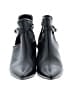 Assorted Brands 100% Leather Black Ankle Boots Size 8 - photo 2