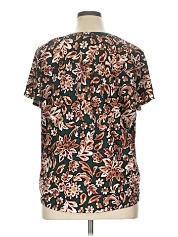 Jones New York Signature Short Sleeve Blouse (view 2)